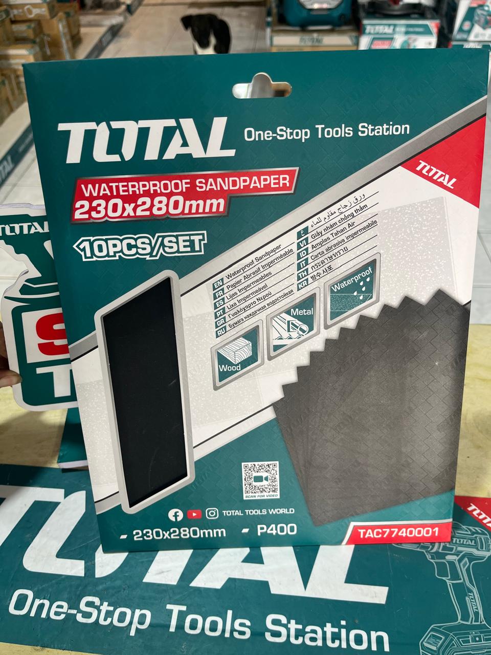 LIJA IMPERMEABLE P400 TAC7740001